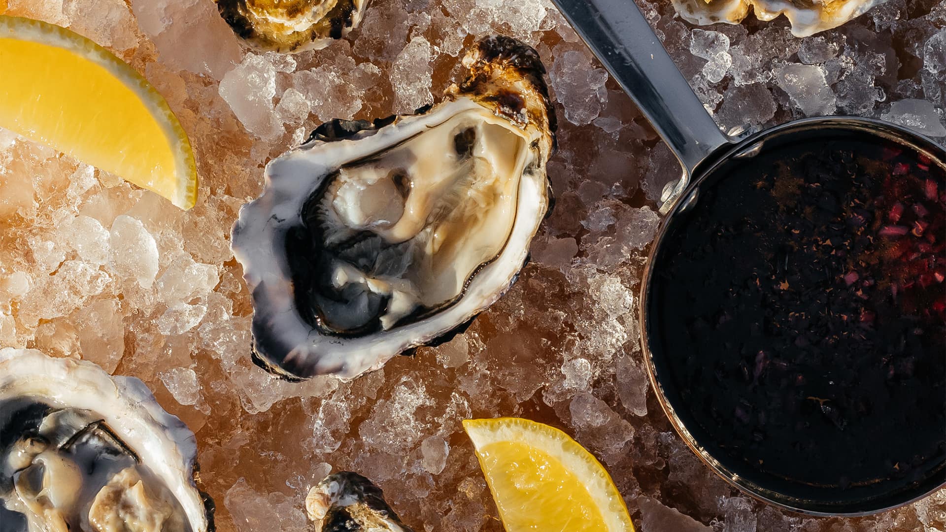 Oyster menu в ROOFTOP 39